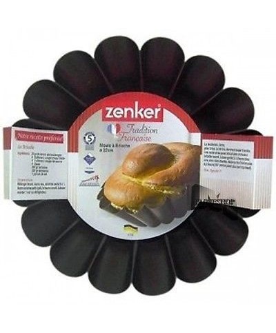 1 - ZENKER STAMPO FESTONATO PER BRIOCHE ANTIADERENTE DOLCI 22 CM FRENCH NEW