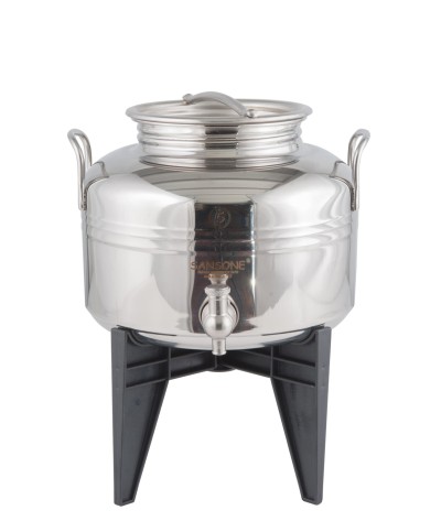 1 - Bidone olio fusto saldato sansone Europa Il Gioiello 5 litri