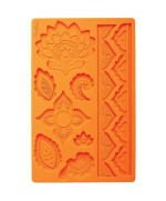 1 - WILTON STAMPO SILICONE FANTASIA GLOBAL PER FONDENTE DECORARE DOCORO DOLCI