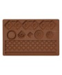 1 - WILTON STAMPO SILICONE FANTASIA MACRAMè PER FONDENTE DECORARE DOCORO DOLCI