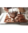 2 - SILIKOMART STAMPO 3D EGG CHOC UOVO DI PASQUA CIOCCOLATO DOLCI SILICONE