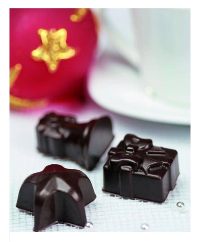 2 - SILIKOMART STAMPO SILICONE FORNO EASYCHOC CHRISTMAS CIOCCOLATINI SCG06