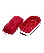 1 - SILIKOMART STAMPO DOLCI TORTE IN SILICONE PLUM CAKE BOUQUET FIORI SFT 312