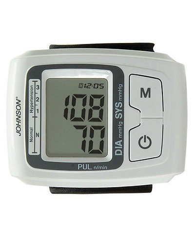 1 - JOHNSON MISURA PRESSIONE DA POLSO MISURATORE AUTOMATICO CONTROLLO