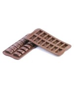 1 - SILIKOMART STAMPO SILICONE FORNO EASYCHOC JACK CIOCCOLATINI DOLCI SCG09