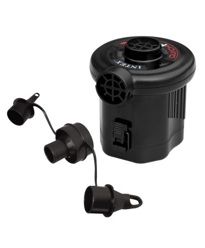 1 - INTEX POMPA ELETTRICA A BATTERIA 68638 QUICK FILL PER GONFIABILI NUOVO