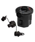 1 - INTEX POMPA ELETTRICA A BATTERIA 68638 QUICK FILL PER GONFIABILI NUOVO