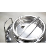 4 - Fusto Saldato Lt 2 Europa Sansone bidone olio