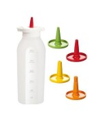 1 - TESCOMA FLACONE CONTENITORE DOSATORE 250 ML 4 BECCUCCI LINEA PRESTO 420728