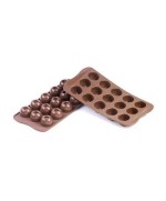 1 - SILIKOMART STAMPO SILICONE FORNO EASYCHOC IMPERIAL CIOCCOLATINI SCG03