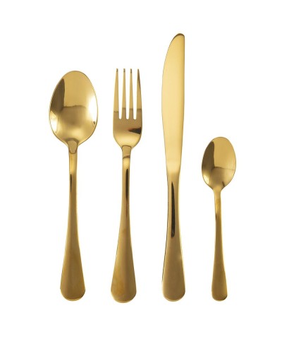 2 - Servizio posate 24 pezzi Galileo oro 5909497