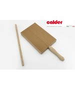 1 - RIGAGNOCCHI PETTINE PER GARGANELLI IN LEGNO CON BACCHETTA PASTA FRESCA NEW