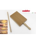 3 - RIGAGNOCCHI PETTINE PER GARGANELLI IN LEGNO CON BACCHETTA PASTA FRESCA NEW