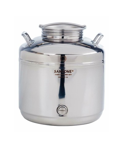 1 - Fusto Saldato Sansone 25 litri Europa contenitore olio