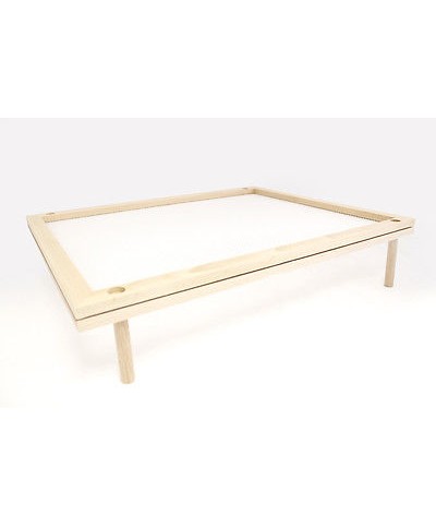 2 - Seccapasta impilabile in legno con rete alimentare Calder 4330