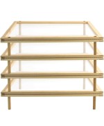 5 - Seccapasta impilabile in legno con rete alimentare Calder 4330