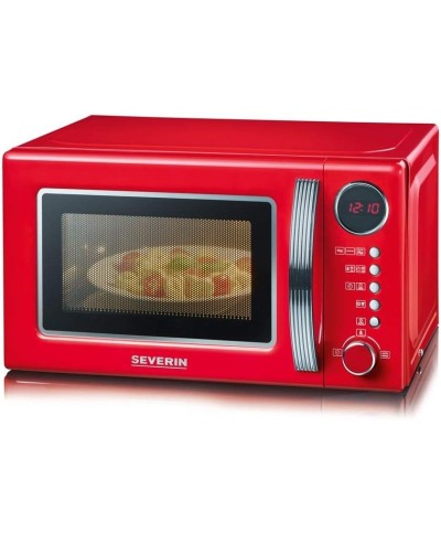 1 - Severin forno a microonde 7893 20 lt combinato rosso