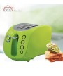 1 - DCG TOSTAPANE INOX ELETTRICO TOSTA PANE FETTE SCALDAFETTE TA8960 VERDE