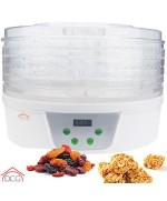 1 - DCG FD 1078 ESSICCATORE ROTANTE ESSICATORE FRUTTA FUNGHI ESSICCATOIO