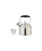 1 - Bollitore con fischio 1,5 LT inox Eva 013751