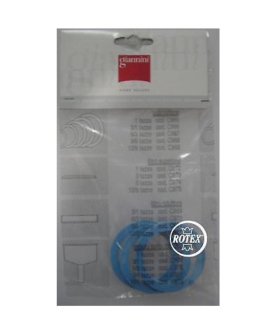 1 - SET 3 GUARNIZIONI ORIGINALI GIANNINI CAFFETTIERA GIANNINA 1 TAZZA C965
