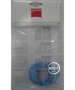 1 - SET 3 GUARNIZIONI ORIGINALI GIANNINI CAFFETTIERA GIANNINA 1 TAZZA C965