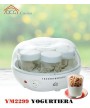 1 - DCG ELTRONIC YOGURTIERA ELETTRICA 7 VASETTI MACCHINA YOGURT MAKER YM 2299