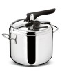 1 - LAGOSTINA PENTOLA PRESSIONE 7 LT IRRADIAL CONTROL ACCIAIO INOX INDUZIONE