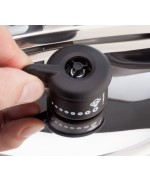 2 - LAGOSTINA PENTOLA PRESSIONE 7 LT IRRADIAL CONTROL ACCIAIO INOX INDUZIONE