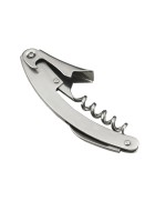 1 - Cavatappi da cameriere acciaio Eva