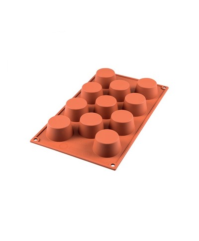 2 - Stampo 11 muffin silicone Silikomart SF022 multiporzione