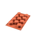 2 - Stampo 11 muffin silicone Silikomart SF022 multiporzione