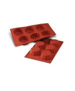 1 - SILIKOMART STAMPO DOLCI SILICONE 6 BRIOSH BRIOCHETTE BRIOCHES SF 035