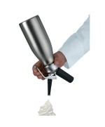 1 - Sifone per panna montata Kayser acciaio inox creamer 0,5 lt
