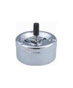 1 - EVA POSACENERE POSA CENERE A PULSANTE IN ACCIAIO INOX ø CM 10  07 30 17