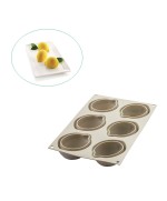 1 - Stampo multiporzione 6 delizia limone 3D silicone Silikomart
