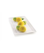4 - Stampo multiporzione 5 mini ananas 3D silicone Silikomart