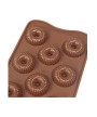 3 - Stampo cioccolatini Choco Crown 3D Silikomart SCG49