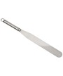 1 - EVA SPATOLA SPATULA ACCIAIO INOX 18/8 OVALY  DECORARE DOLCI TORTA 39 CM