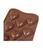 5 - Stampo cioccolatini Choco My Love 3D Silikomart  SCG48