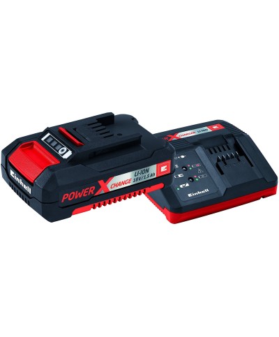 1 - Starter Kit CAricabatteria + Batteria 18V/1,5 Ah Einhell 4512021
