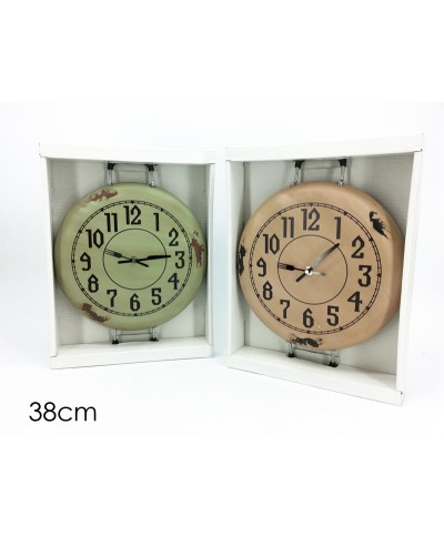 1 - OROLOGIO TEGAME VINTAGE DA MURO PARETE ARREDO CUCINA 38 CM 539324