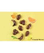 2 - SILIKOMART STAMPO SILICONE EASYCHOC FRUIT FRUTTA CIOCCOLATINI SCG 32