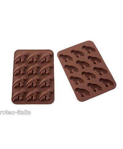 1 - SILIKOMART STAMPO SILICONE CIOCCOLATO PARROTS PAPPAGALLI PAPPAGALLO SM08