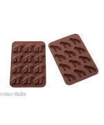 1 - SILIKOMART STAMPO SILICONE CIOCCOLATO PARROTS PAPPAGALLI PAPPAGALLO SM08