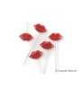 2 - Stampo silicone 10 Kiss Pops Silikomart bacio