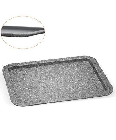 1 - Teglia rettangolare bassa Aeternum 33 x 23 cm pietra