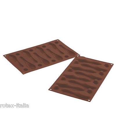 1 - SILIKOMART STAMPO CUCCHIAINO CUCCHIAINI SILICONE MY CHOCOLATE SPOON SF142