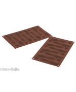 1 - SILIKOMART STAMPO CUCCHIAINO CUCCHIAINI SILICONE MY CHOCOLATE SPOON SF142