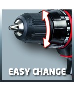 5 - Trapano avvitatore a batteria Einhell TC-CD 18-2 Li  4513820